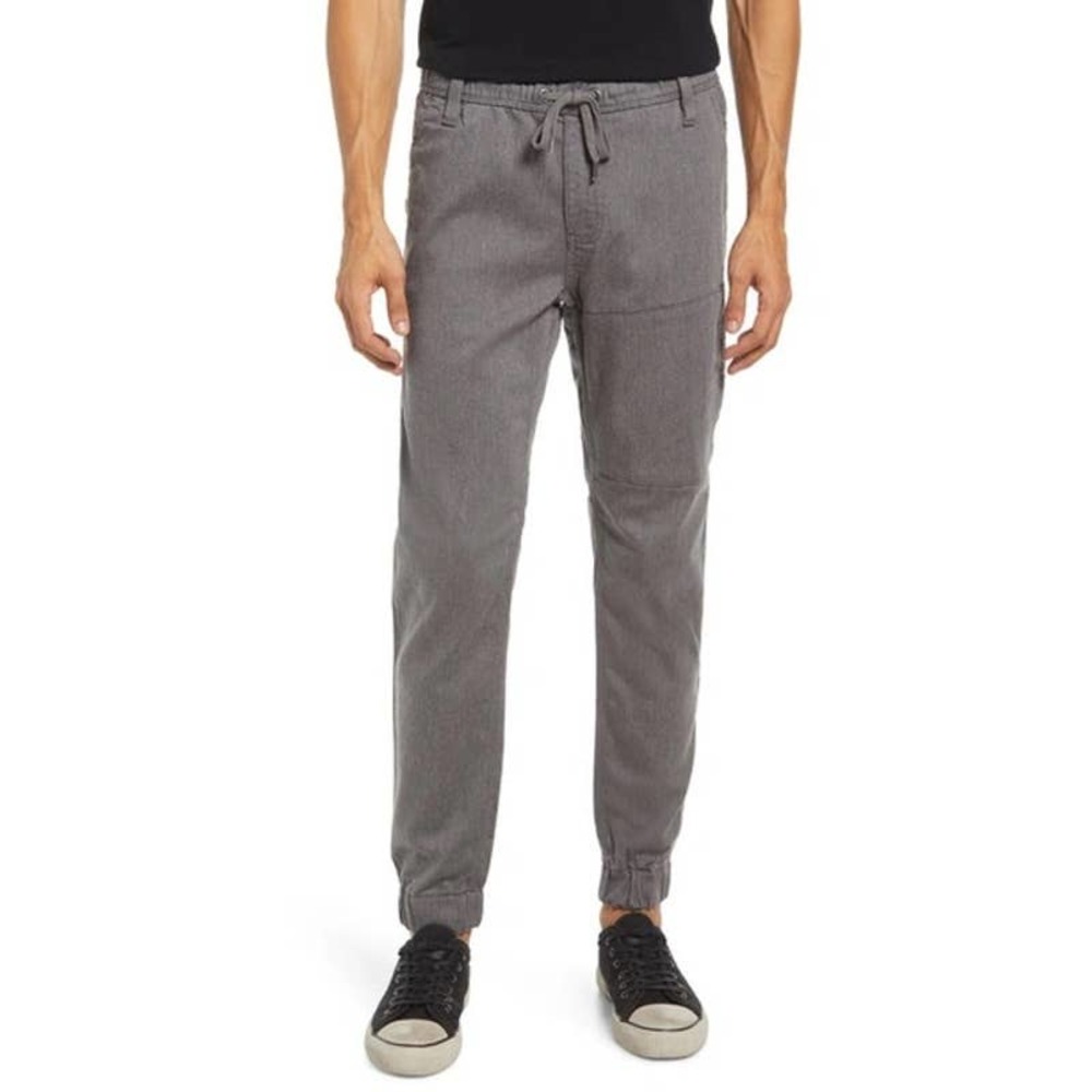 Duer No Sweat Slim Fit Performance Jogger Pants In Heather Grey Size 34